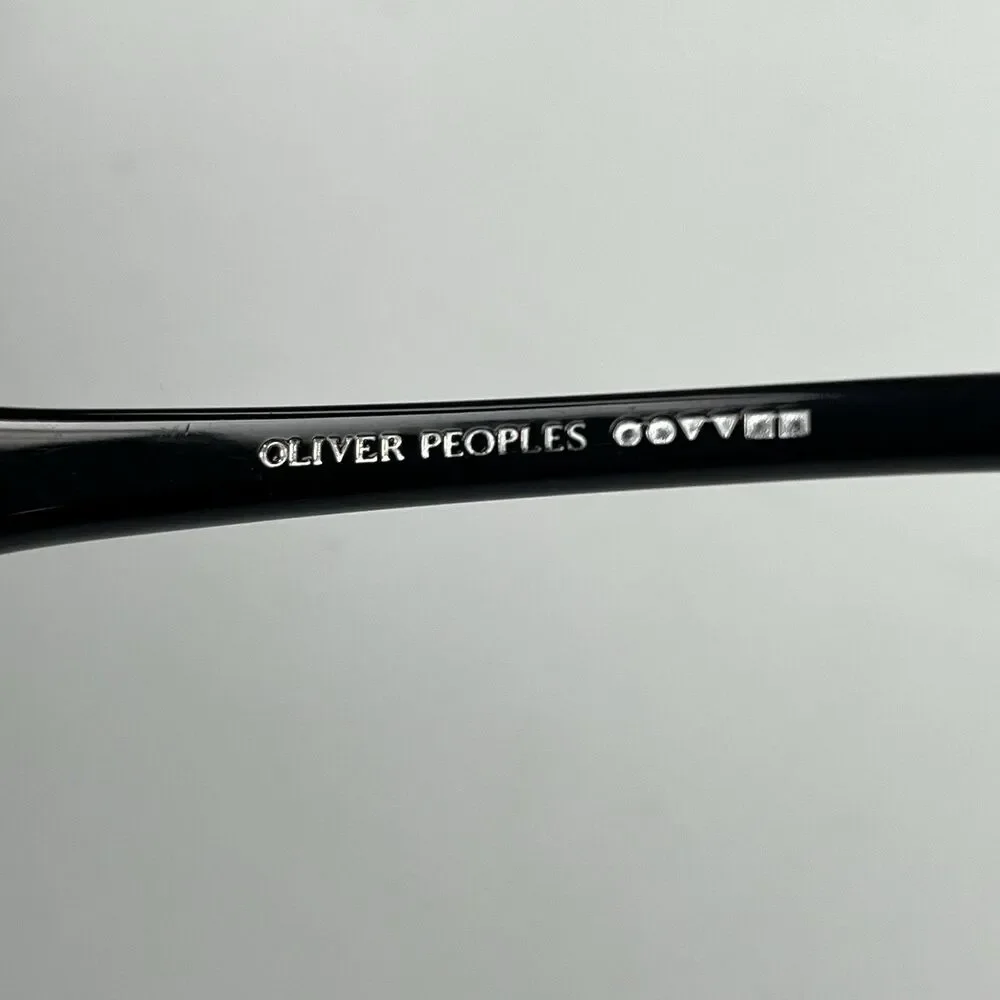 Oliver Peoples Strobe Eyeglasses FRAMES Black Jewels 55-19-130 Japan